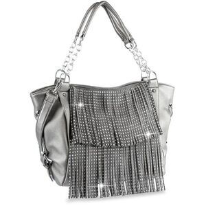 Silver Sparkling Purses for Women Evening Handbag Bling Shiny Shoulder Bag
